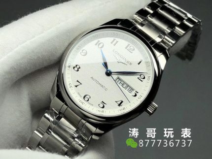 LG厂浪琴名匠双日历版传统系列L2.755.4.78.6腕表对比正品评测-涛哥玩表