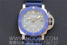 42MM小海王:VS沛纳海959蓝圈灰面复刻做的怎么样?-涛哥玩表