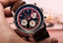 V9厂百年灵航空计时B01黑面瑞士航空Swissair-涛哥玩表