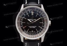 V7百年灵航空计时1黑面灰圈-涛哥玩表