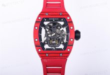 JB厂理查德米勒RM52-01真陀飞轮-红色细节实拍-涛哥玩表