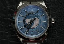 VS厂欧米茄海马150世界时海马6000 SUMMER BLUE致敬75周年系列-涛哥玩表