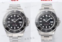 真假对比:clean厂劳力士单红海使126600-涛哥玩表
