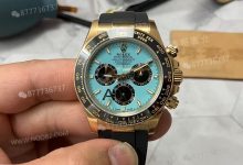 VS厂劳力士迪通拿蒂芙尼蓝丹东4131机芯配重137g做工怎么样？-涛哥玩表